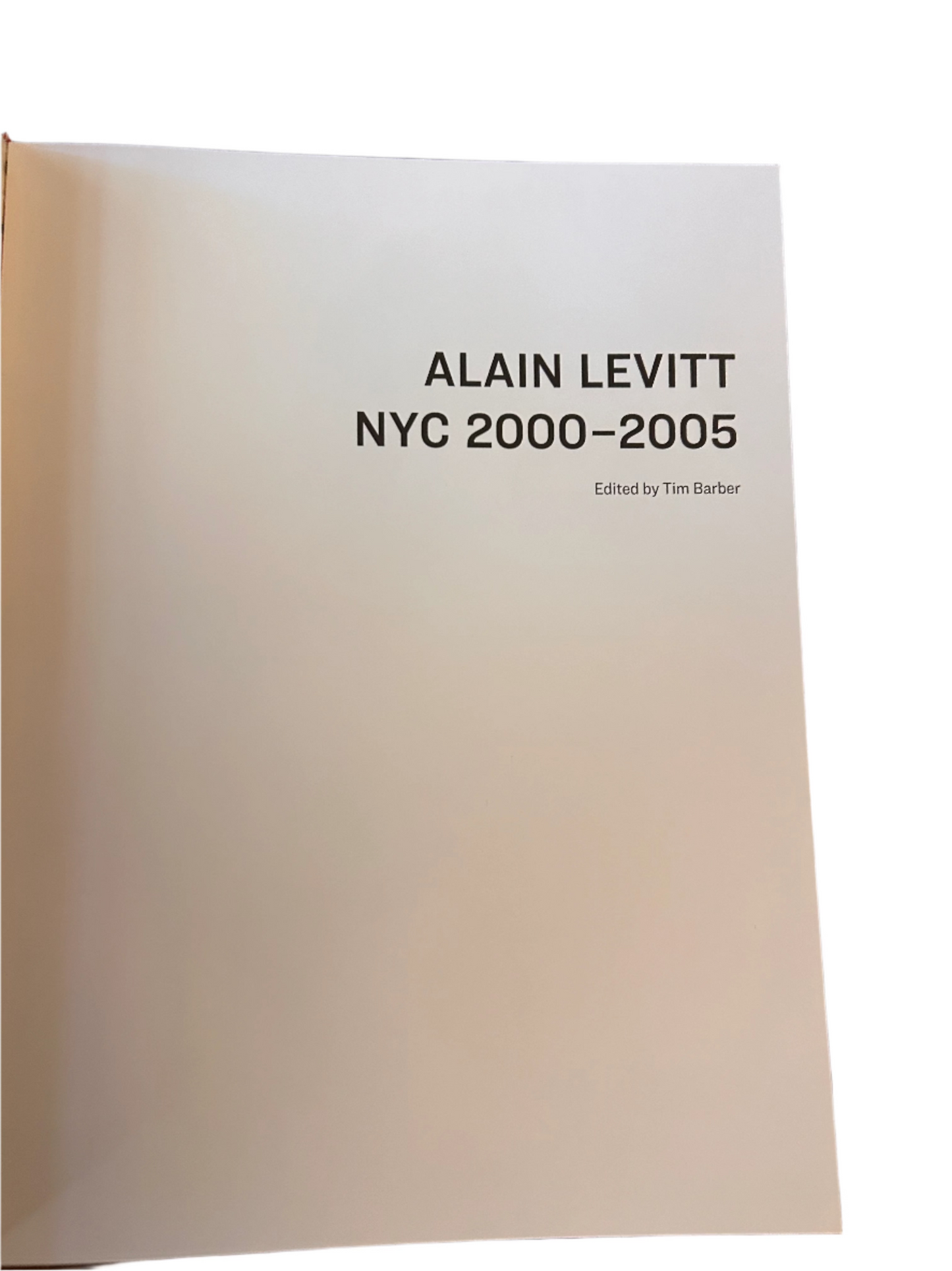 Alain Levitt NYC 2000-2005 street photography book