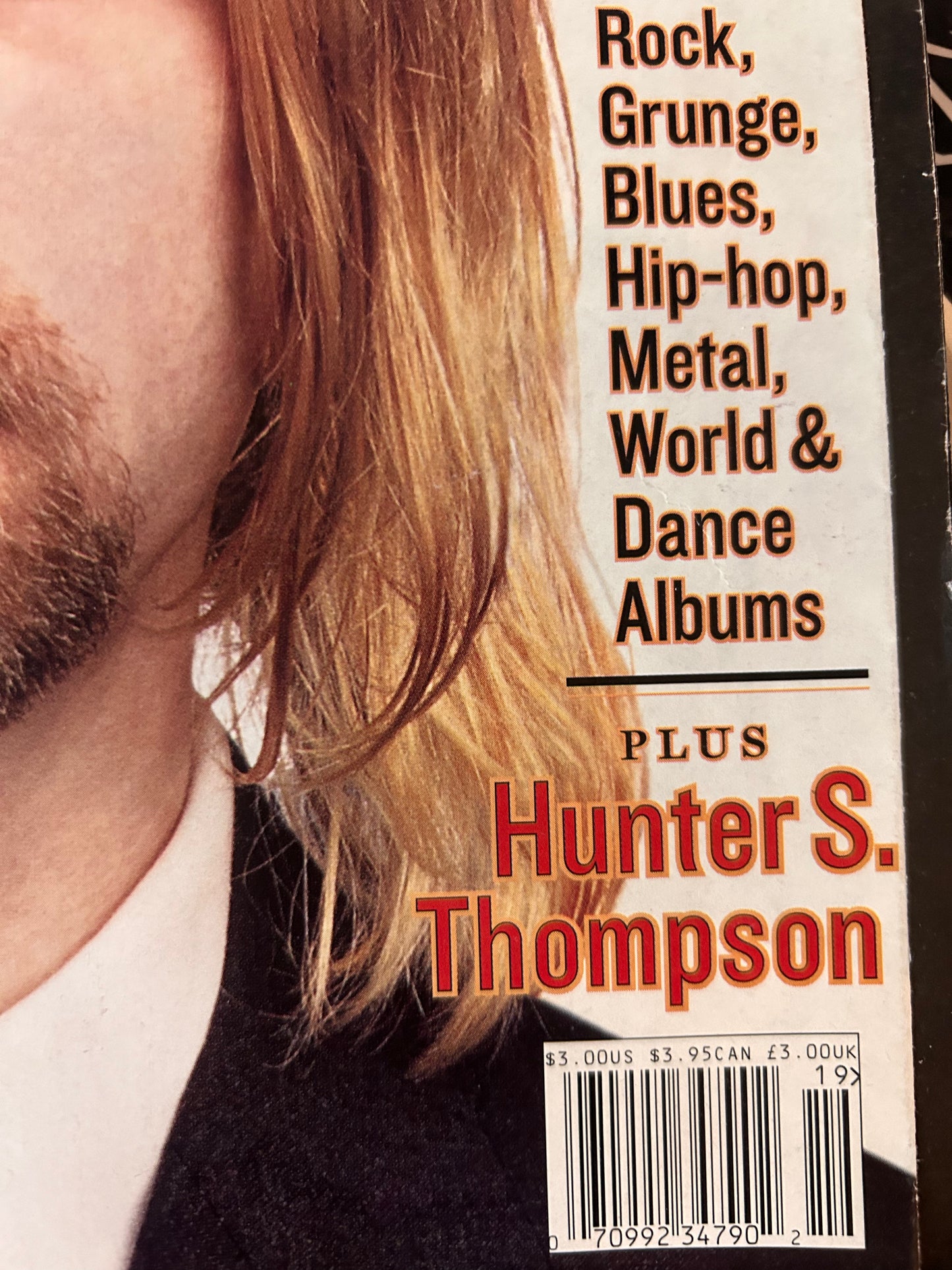 Kurt Cobain - Rolling Stone cover May 1999