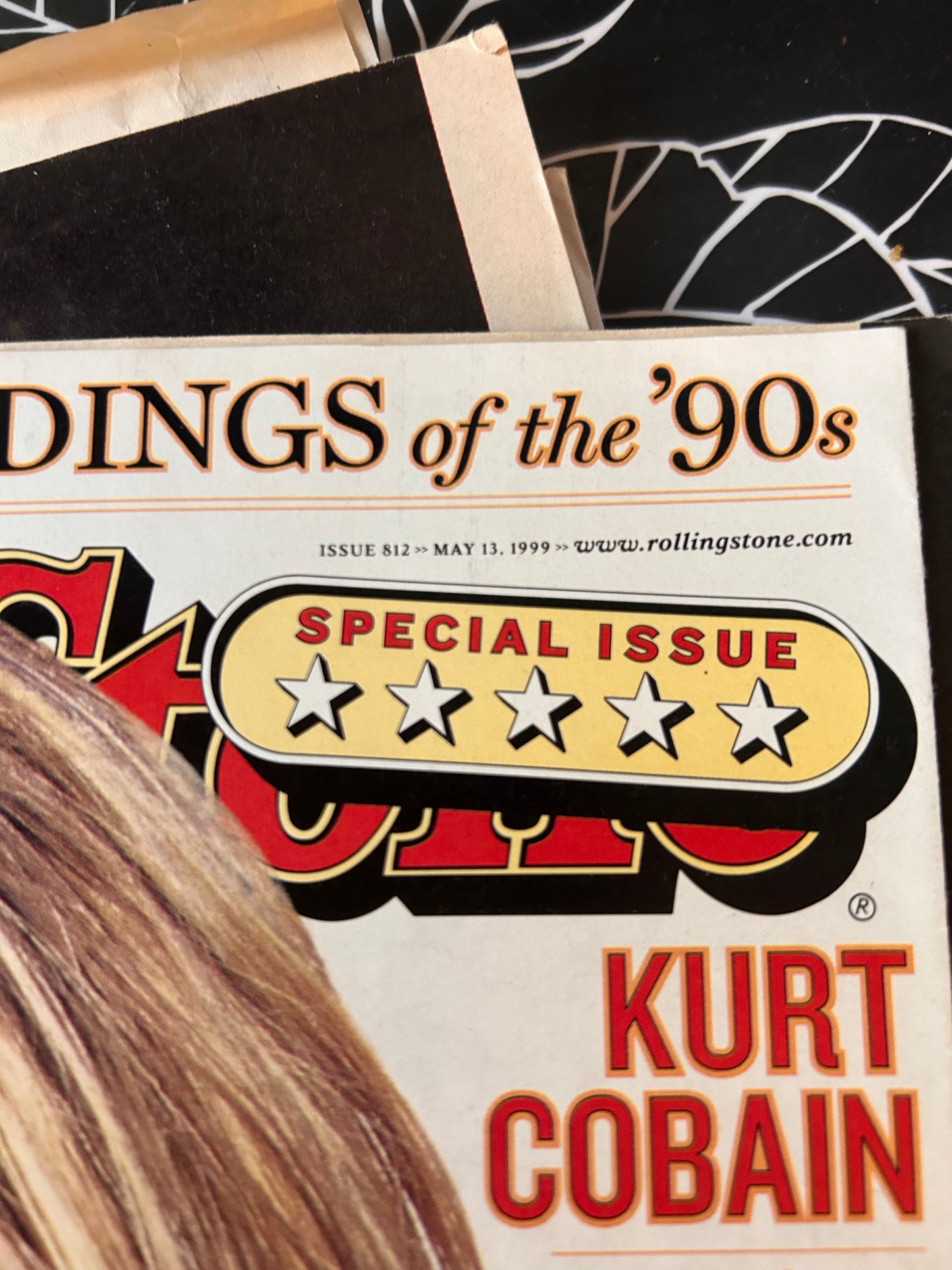 Kurt Cobain - Rolling Stone cover May 1999