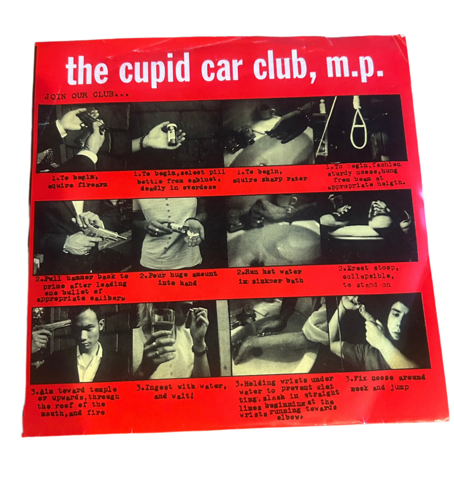 CUPID CAR CLUB, m.p. (the) - super rare ian svenonius 7"