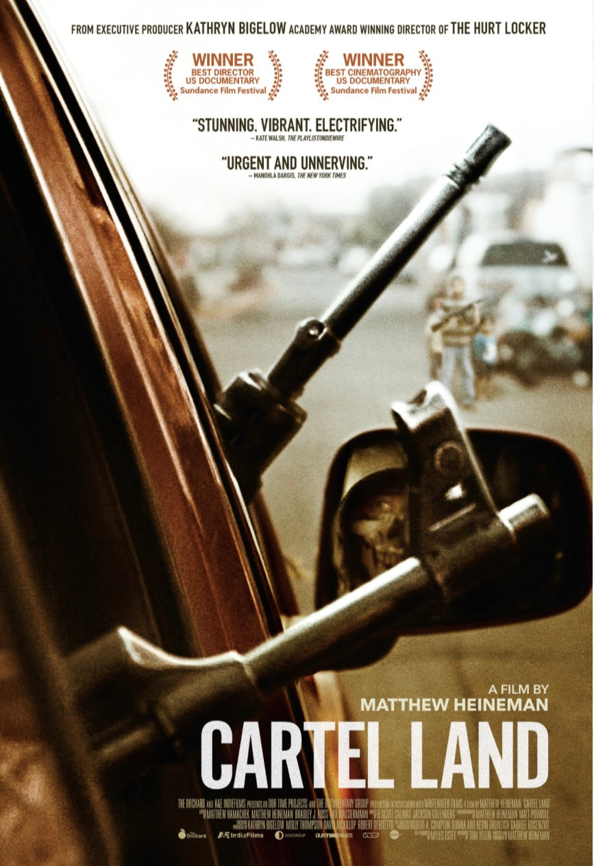 CARTEL LAND super ltd framed poster