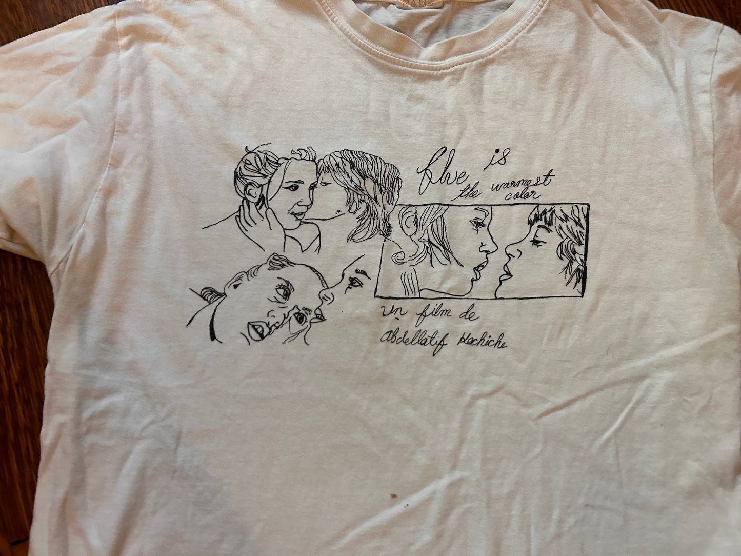 Blue is the Warmest Color - handdrawn by Jordan Mattos - ONLY 10 NEW LIMITED EDITION IN STOCK!