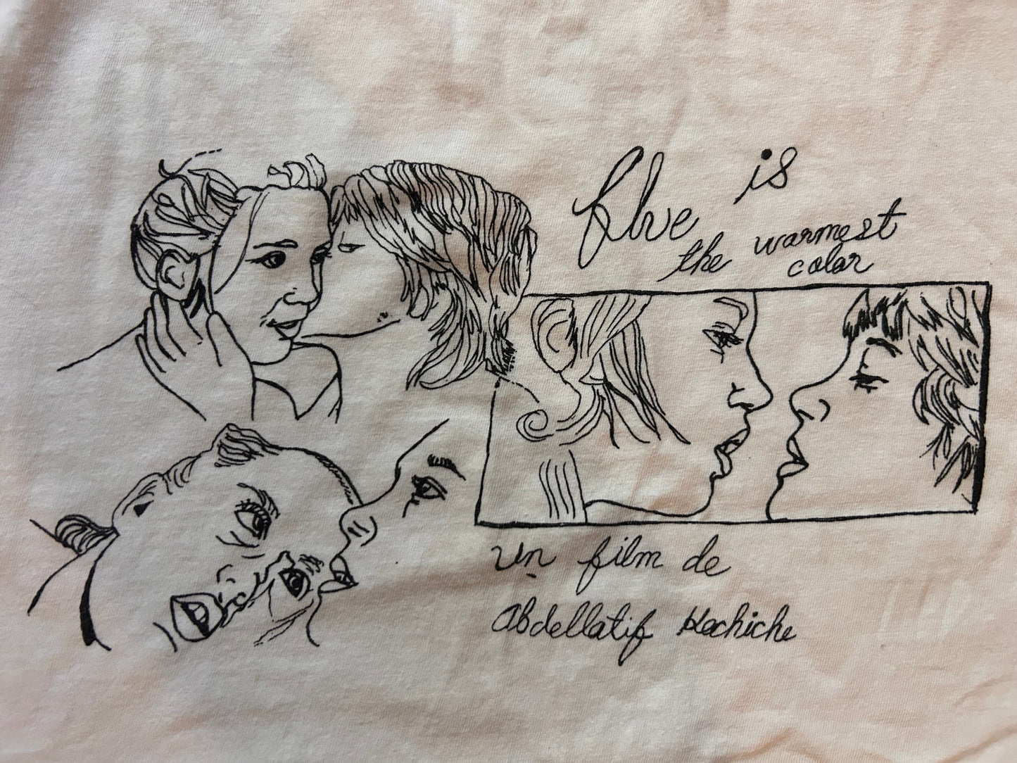 Blue is the Warmest Color - handdrawn by Jordan Mattos - ONLY 10 NEW LIMITED EDITION IN STOCK!