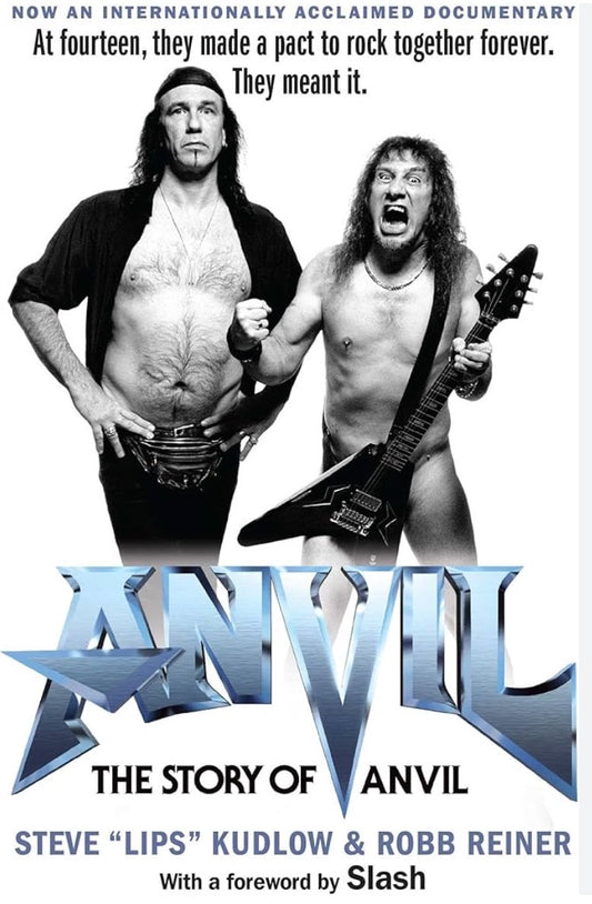 ANVIL: The Story of ANVIL rare re-release SLASH signed poster