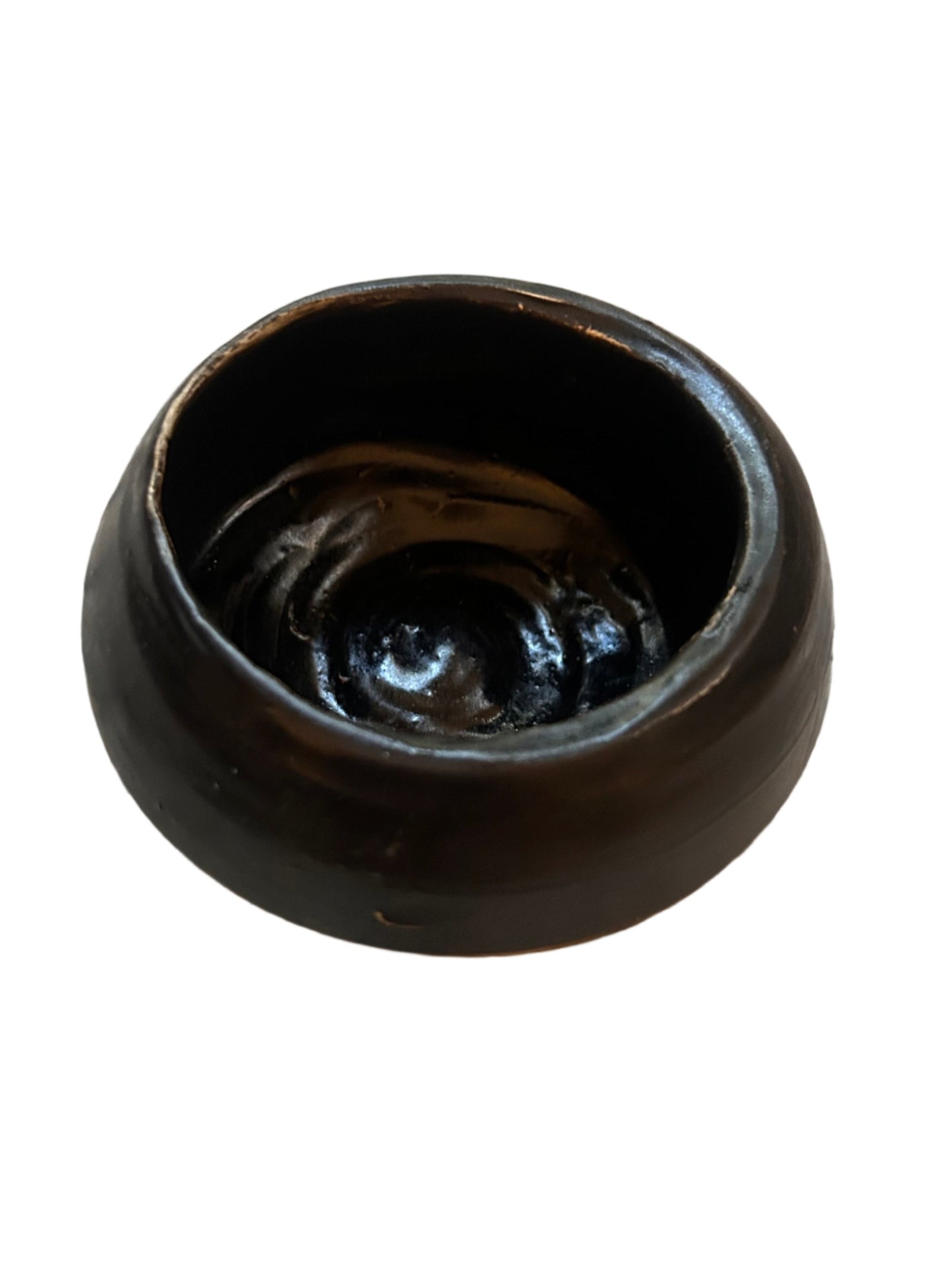 brutalist handbuilt bowl - DM - only one