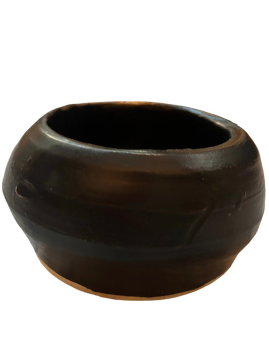brutalist handbuilt bowl - DM - only one