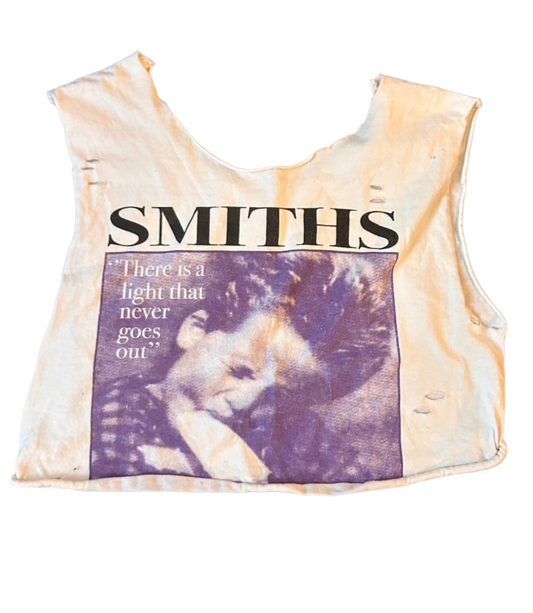 the smiths punk rock crop top