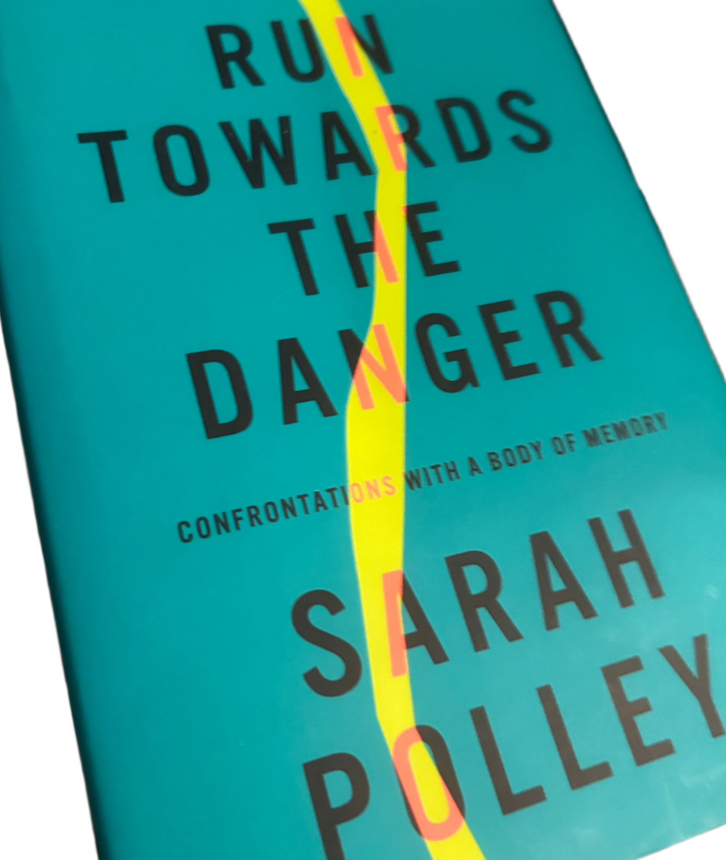 SARAH POLLEY, first printing of RUN TOWARDS THE DANGER, signed