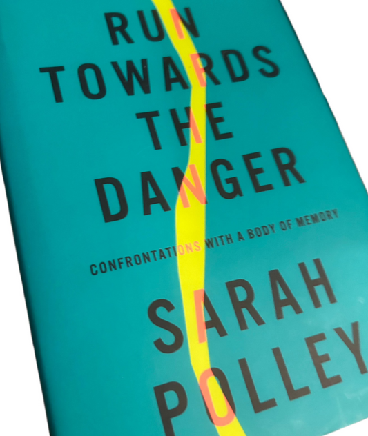 SARAH POLLEY, first printing of RUN TOWARDS THE DANGER, signed