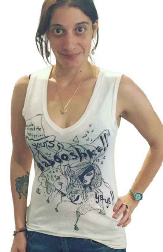 I'M ALL YOURS BABOOSHKA Kate Bush handdrawn tshirt by Jordan Mattos - 10 NEW IN STOCK!!!