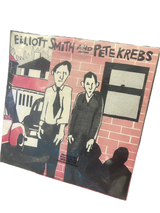 Elliott Smith and Pete Krebs - No Confidence Man super rare 7"