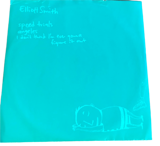 ELLIOTT SMITH speed trials and angeles FAN CLUB only 7" vinyl 1997