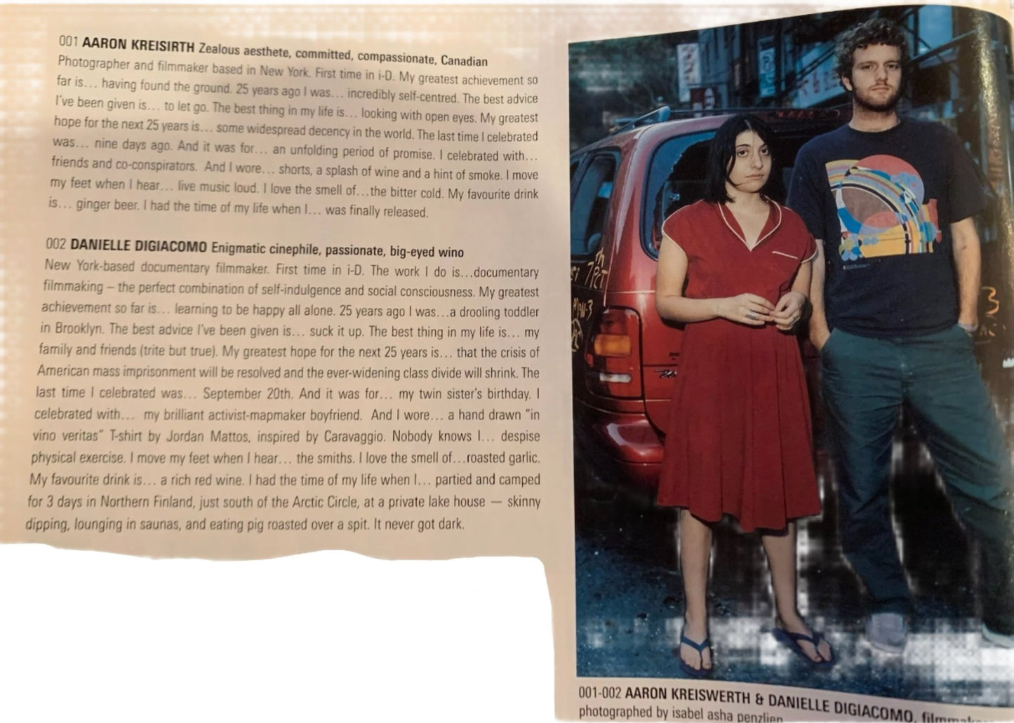potential. 250 MOST PROMISING CREATIVES. ID magazine. 2007.