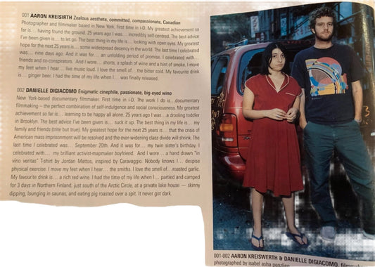 potential. 250 MOST PROMISING CREATIVES. ID magazine. 2007.