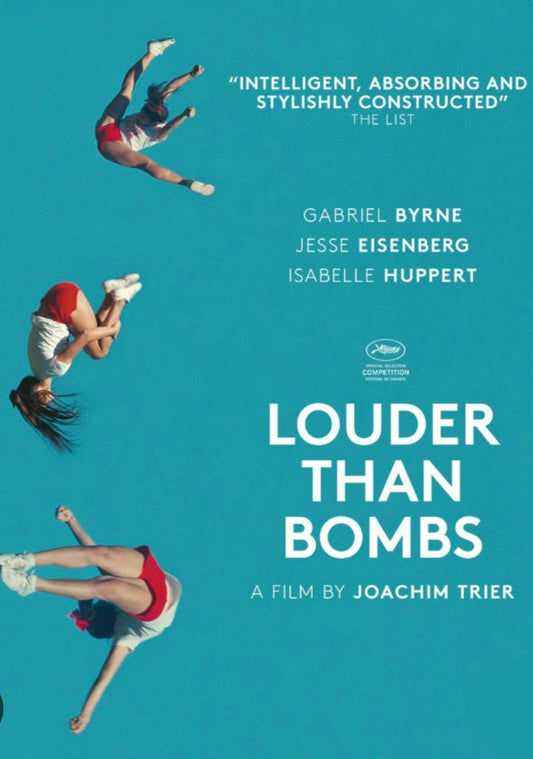 LOUDER THAN BOMBS a film by JOACHIM TRIER Cannes poster super ltd.