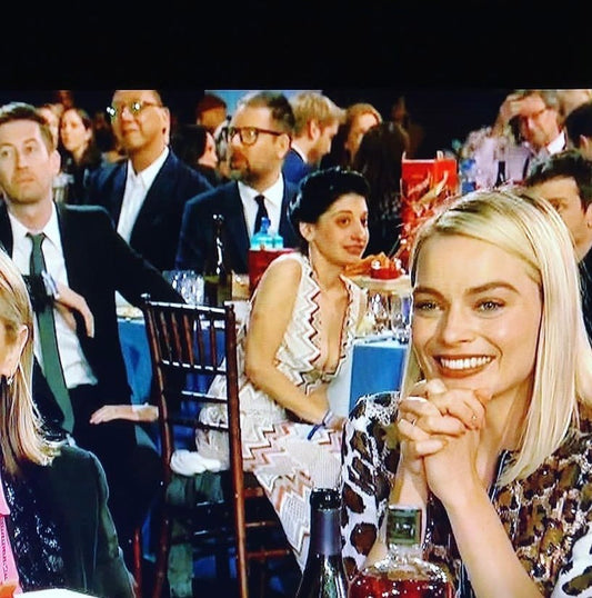 Getting in the same shot as MARGOT ROBBIE at the SPIRITS the year we had a table of nominees and I,TONYA won everything.