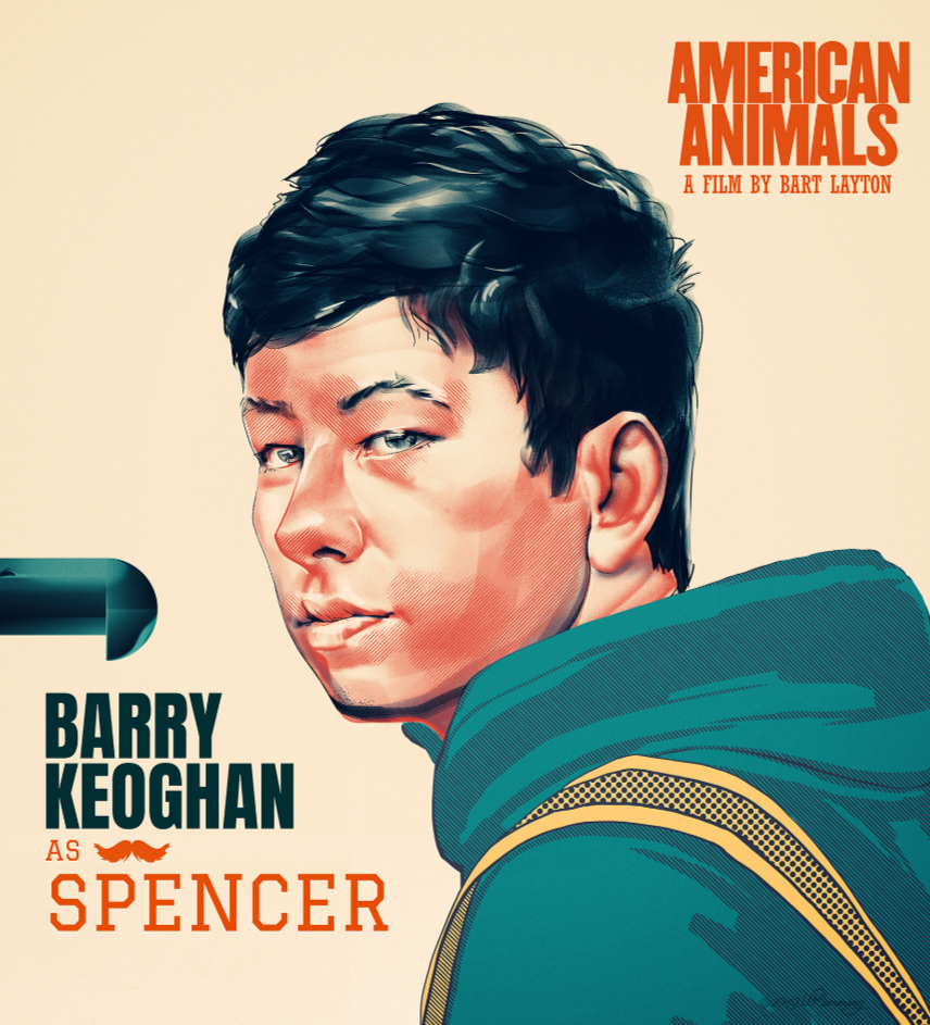 American Animals - BARRY KEOGHAN one and only character poster