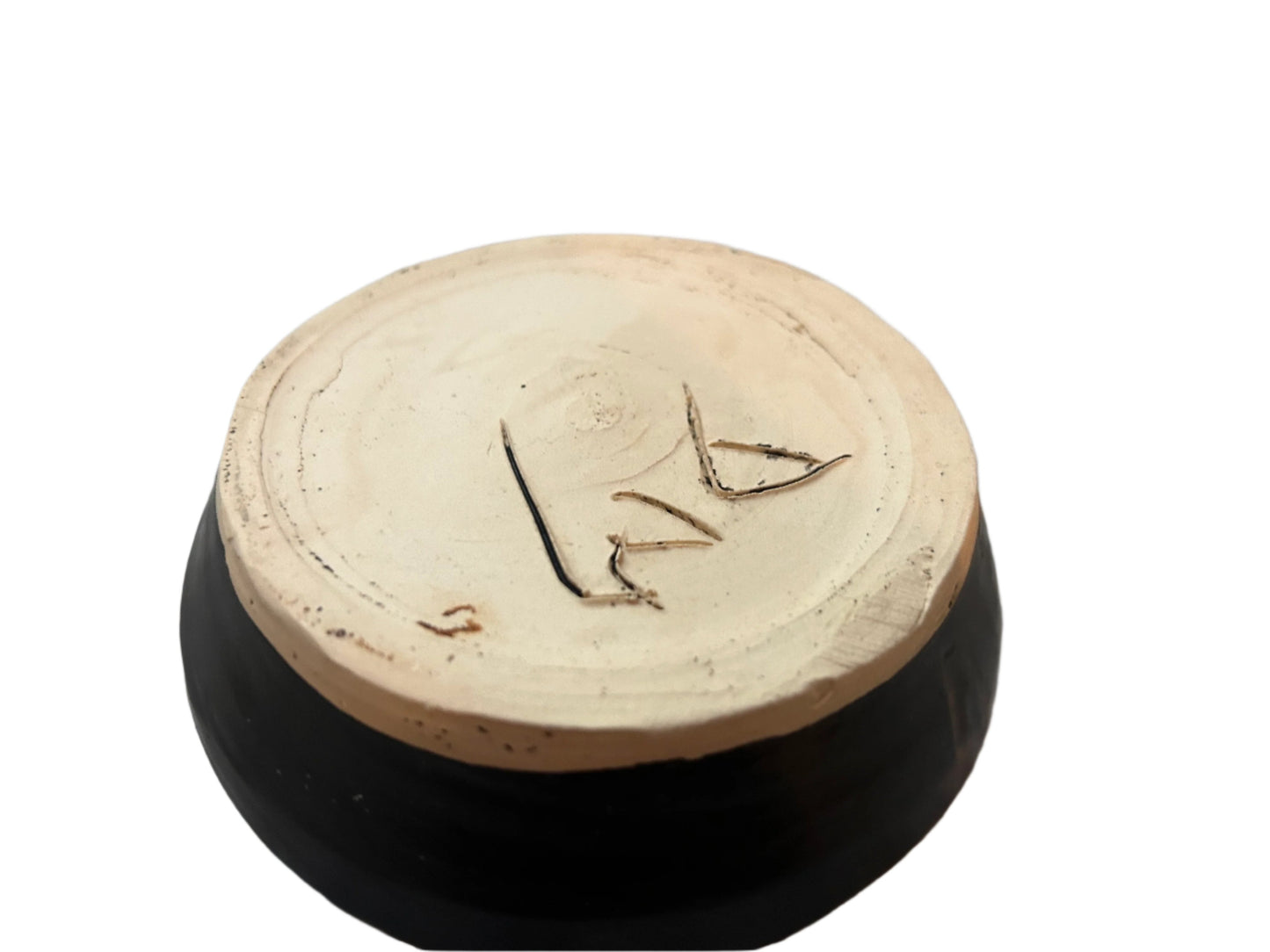 brutalist handbuilt bowl - DM - only one